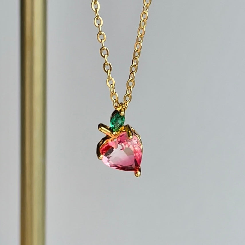Peach Necklace