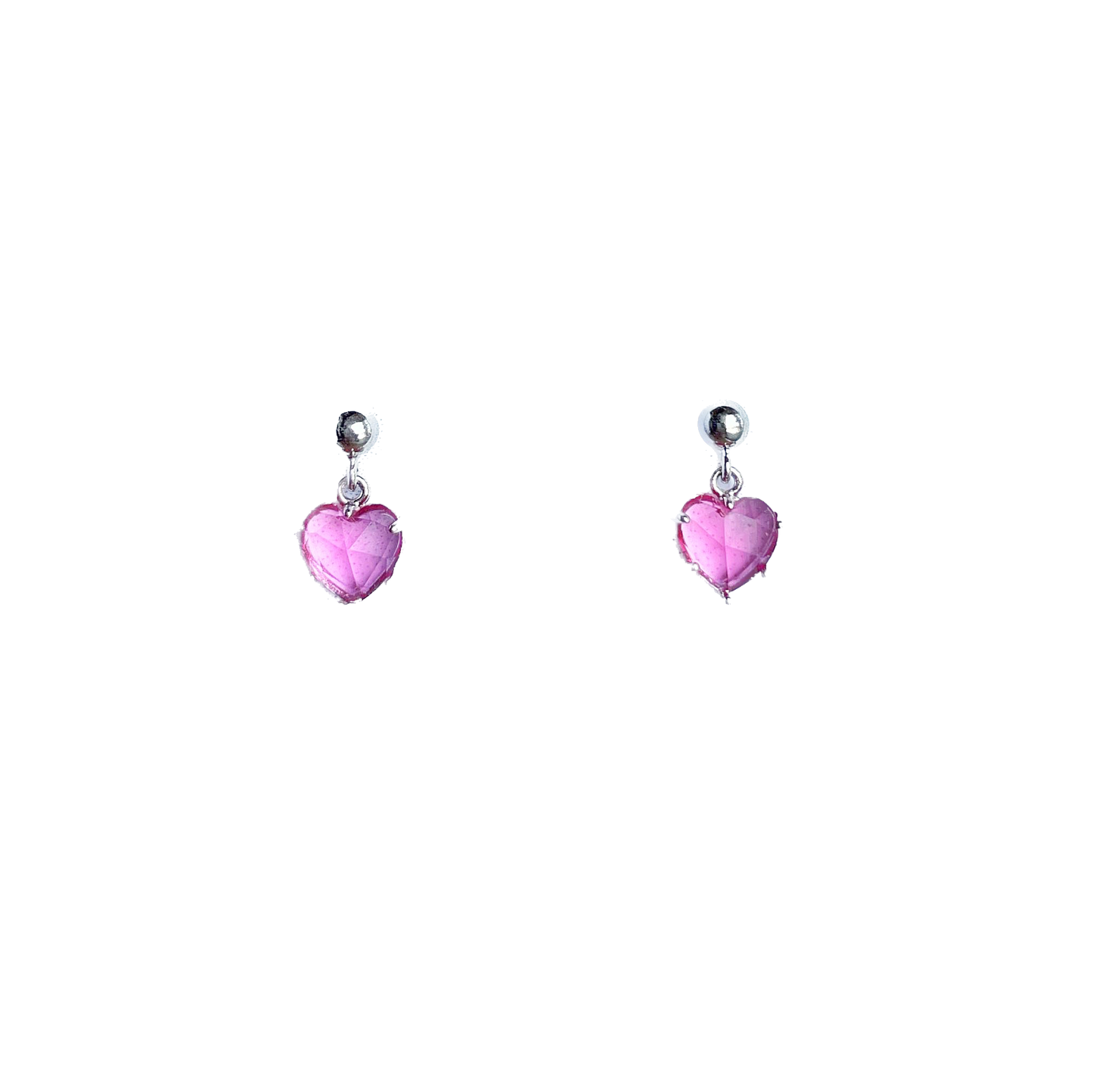 Amore Heart Drop Studs