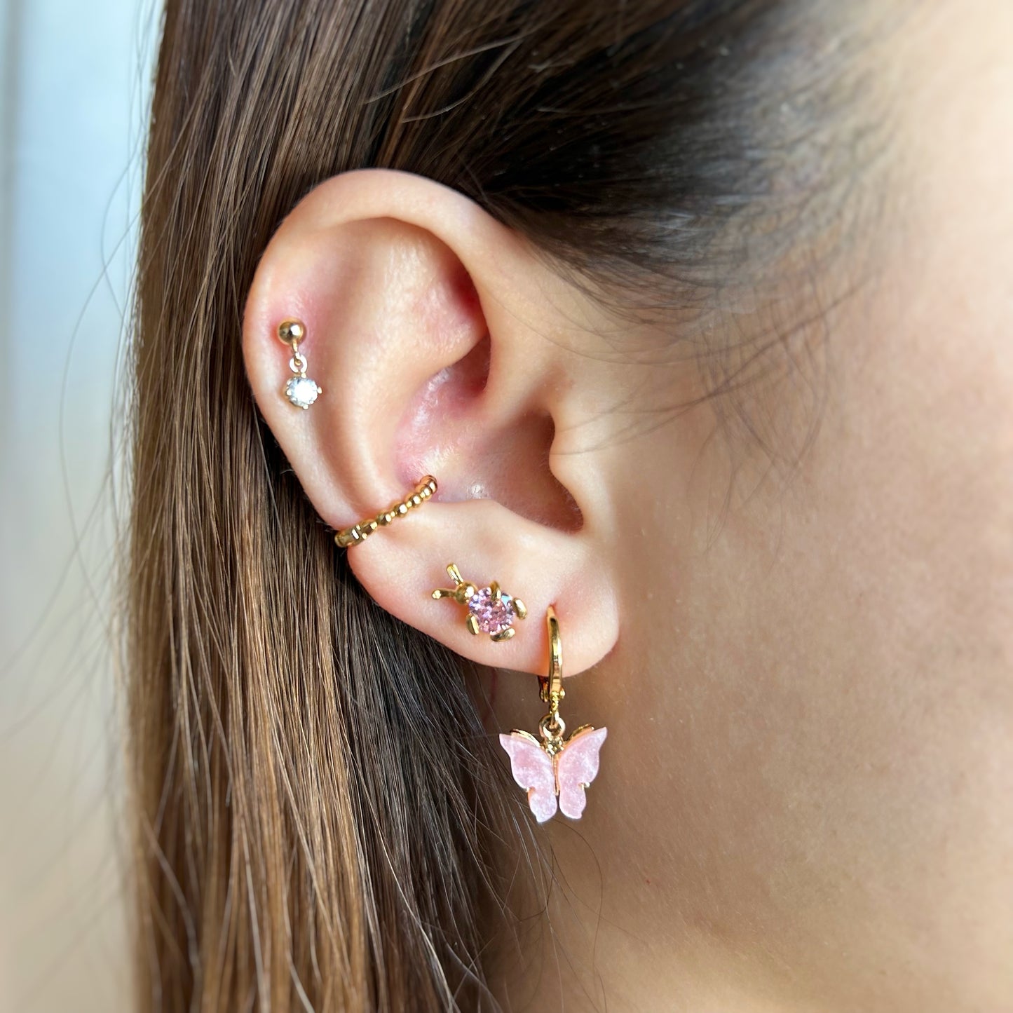 Zirconia Drop Studs