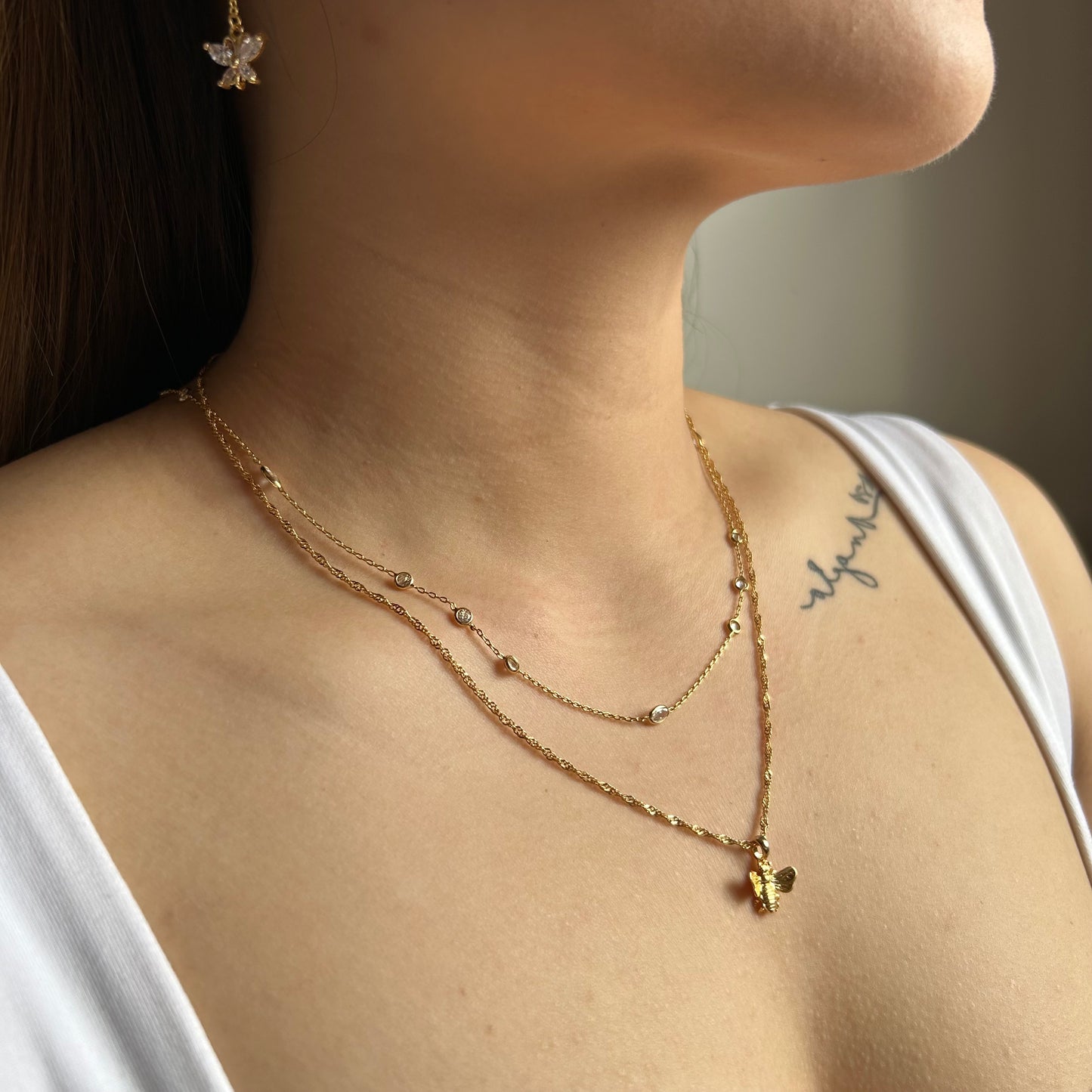 Honey Bee Necklace