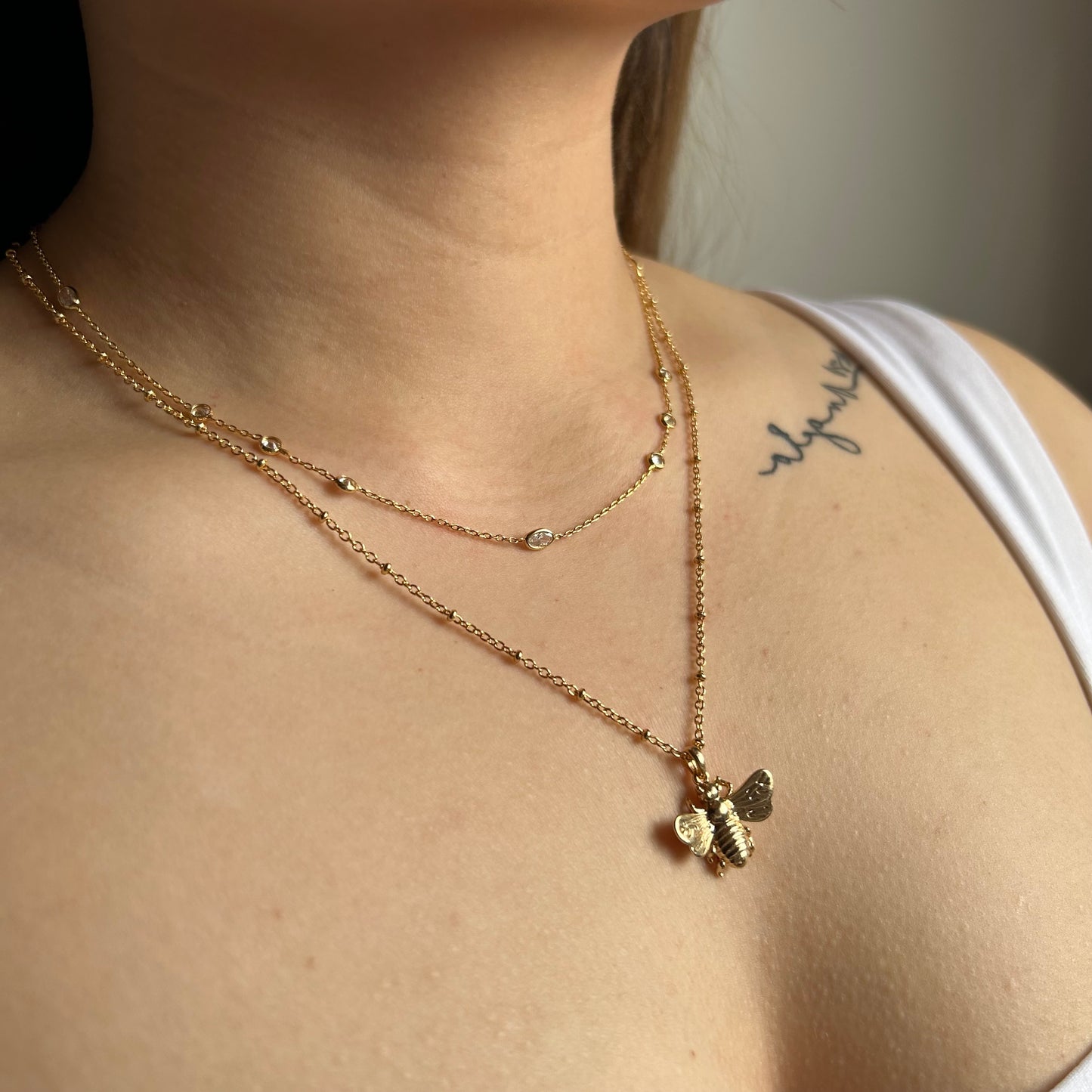 Bumble Bee Necklace
