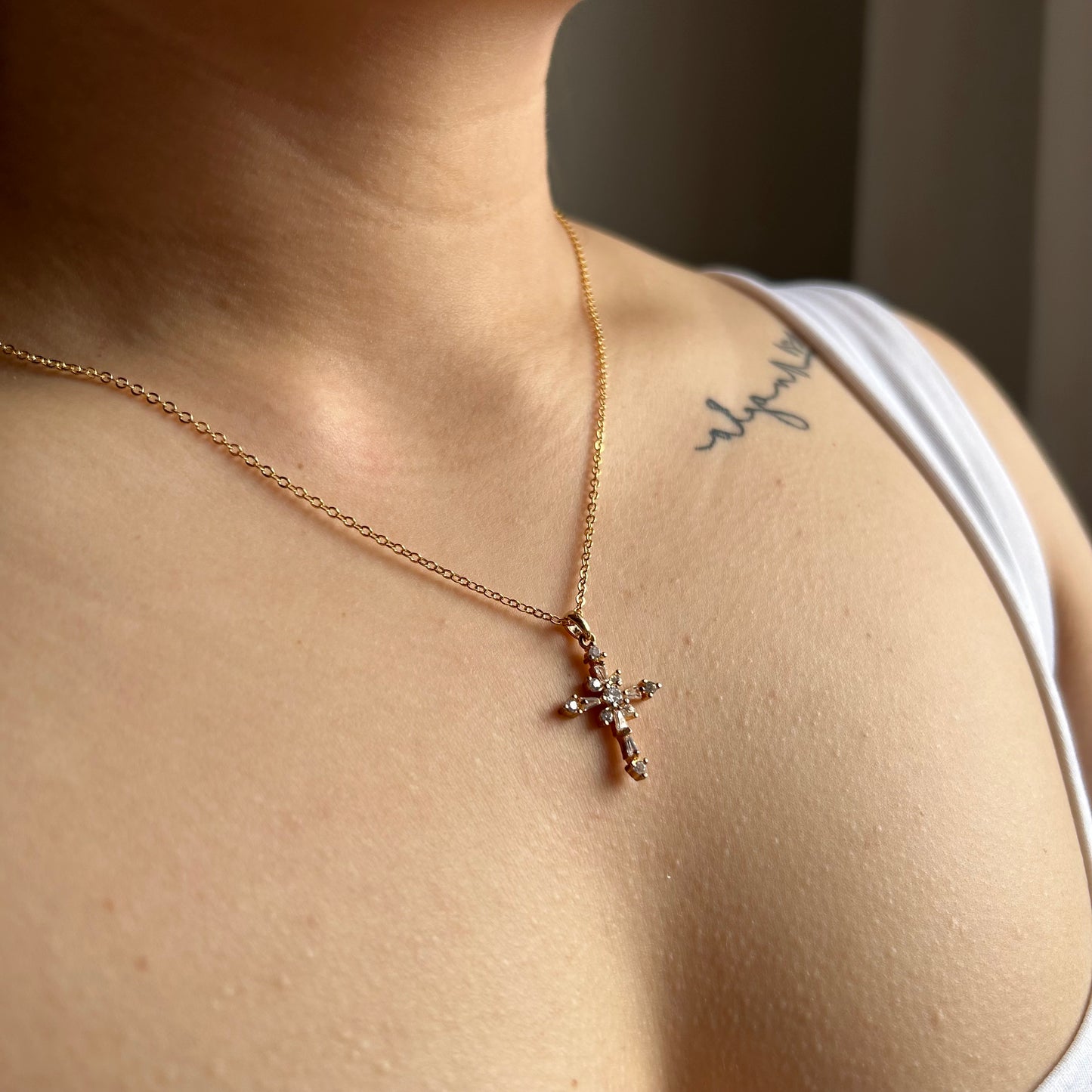 Reign Cross Necklace