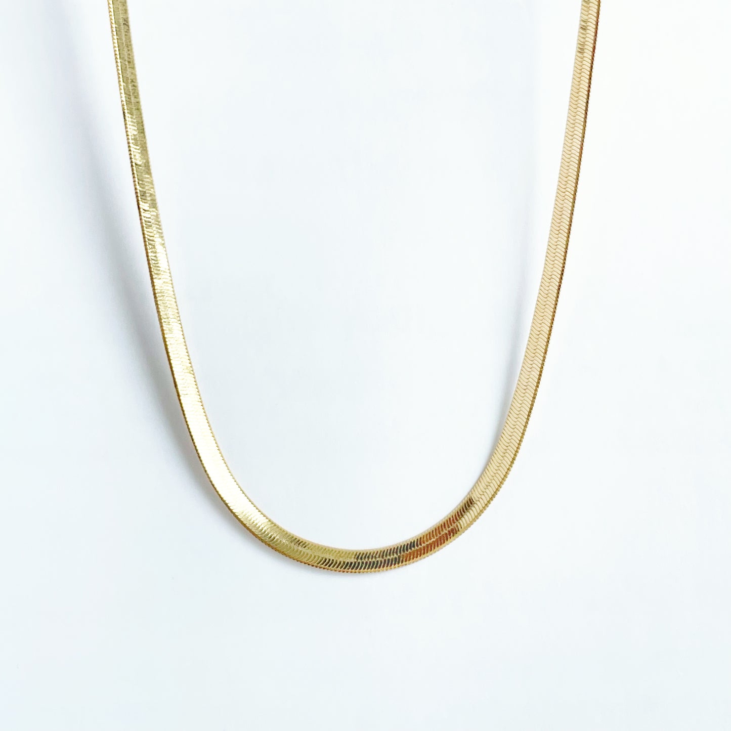 Herringbone Chain Necklace