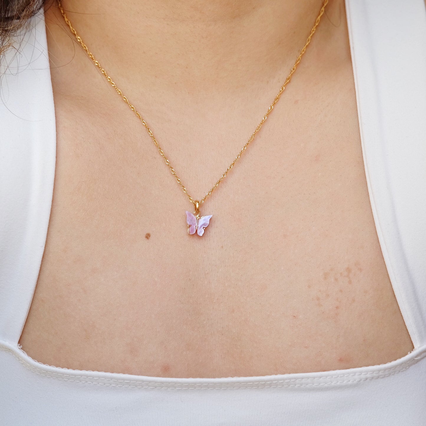 Butterfly Garden Necklace