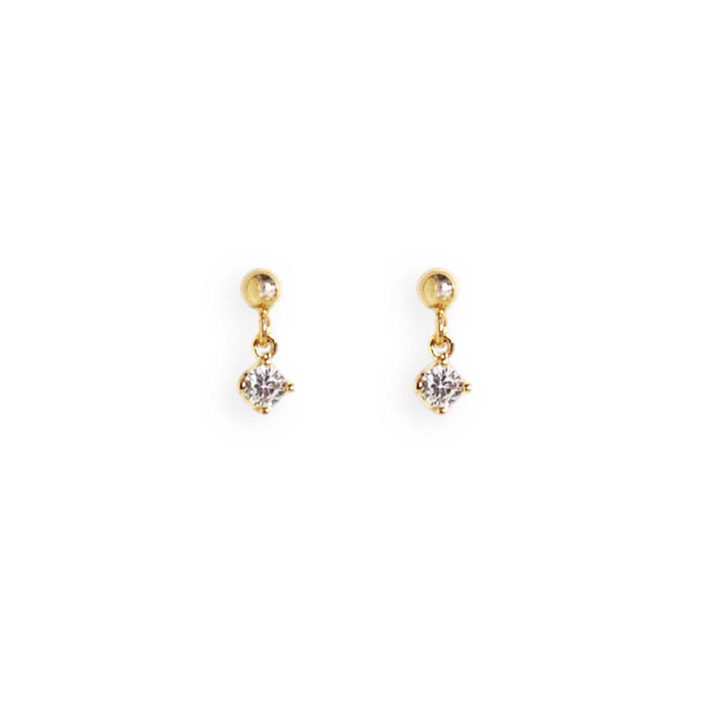Zirconia Drop Studs