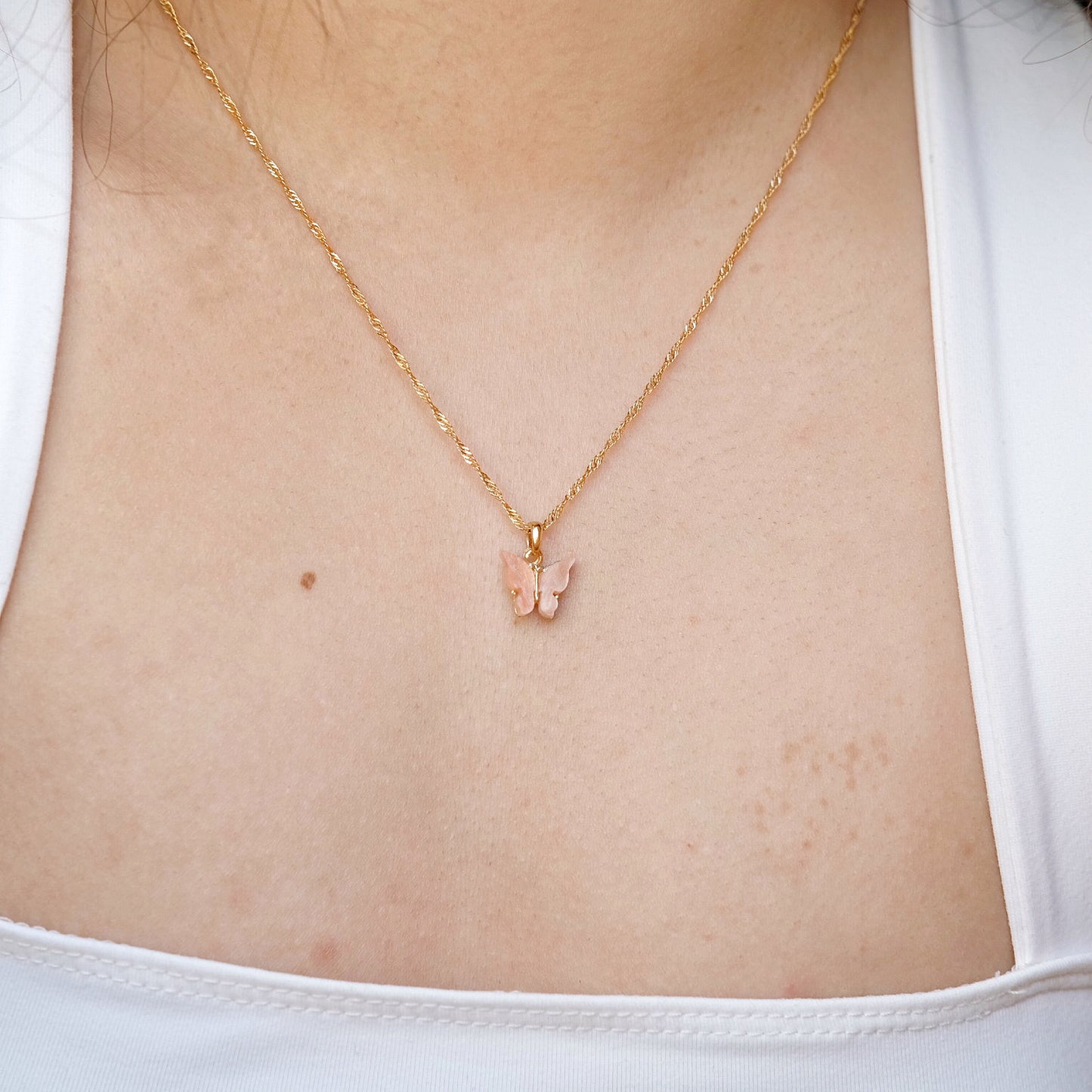 Butterfly Garden Necklace