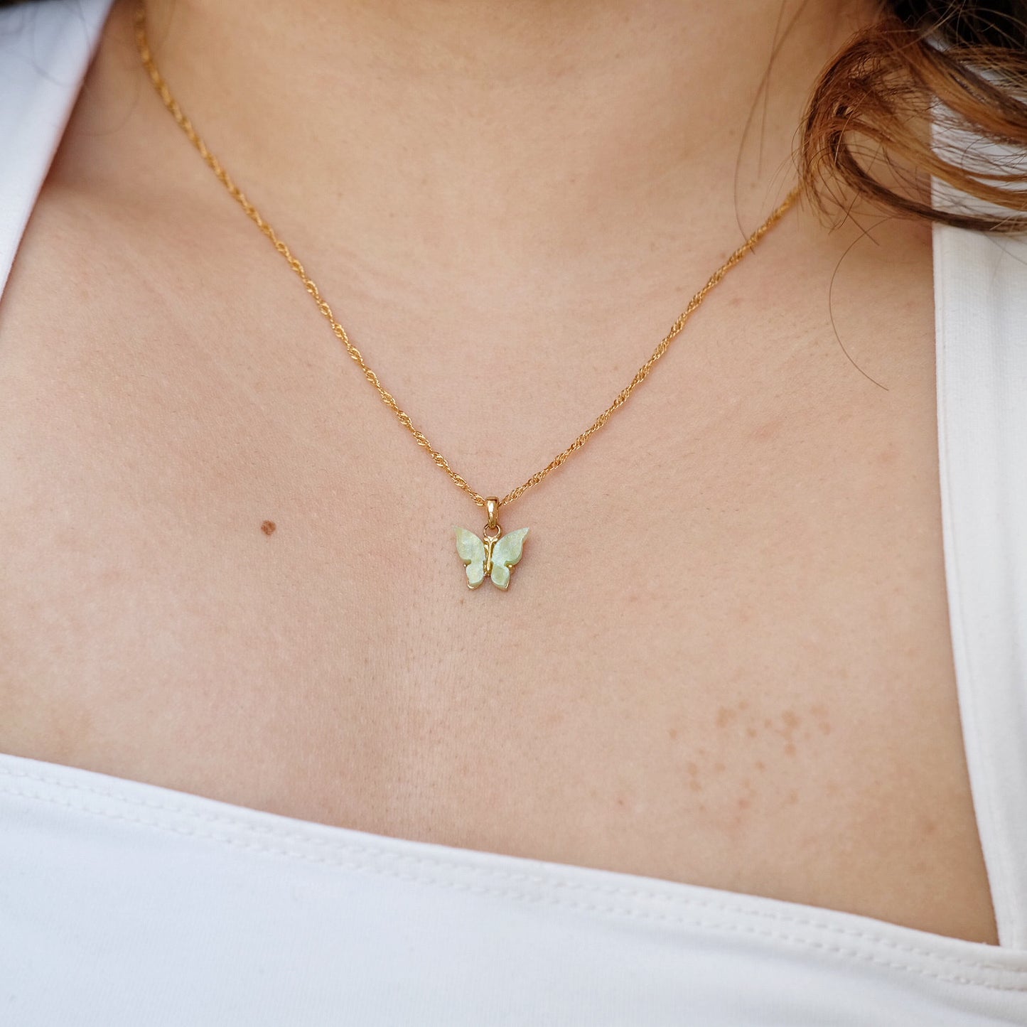 Butterfly Garden Necklace