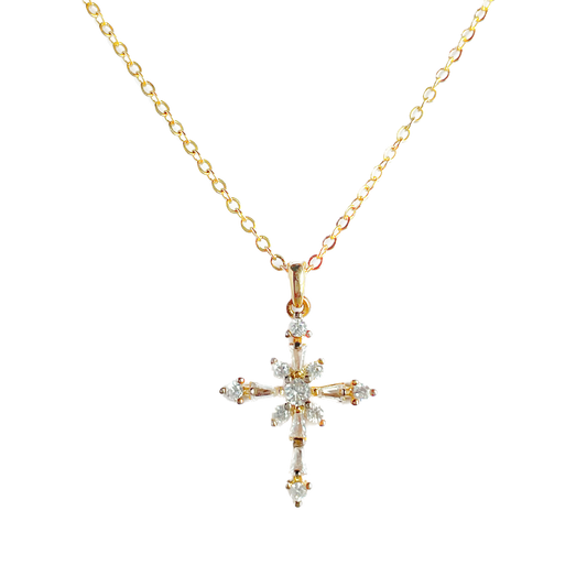 Glamour Cross Necklace